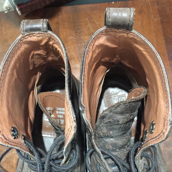 FRYE LTA FHER UPPER BOOTS SIZE 6M - Picture 9 of 11